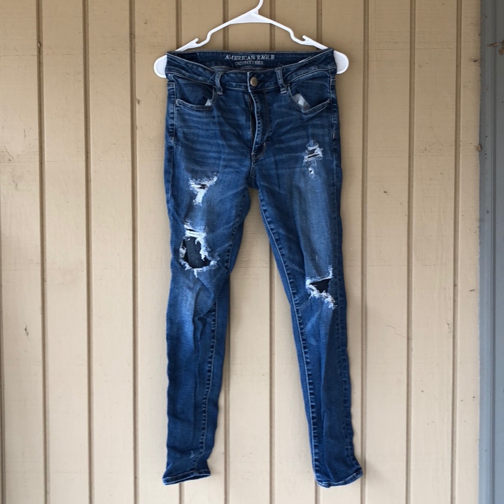🔥🔥American Eagle high Rise super stretch jeans🔥